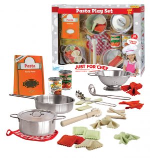 32 PIECE STAINLESS STEEL PASTA PLAY SET