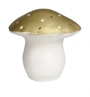 Nightlight - Large Gold Mushroom
