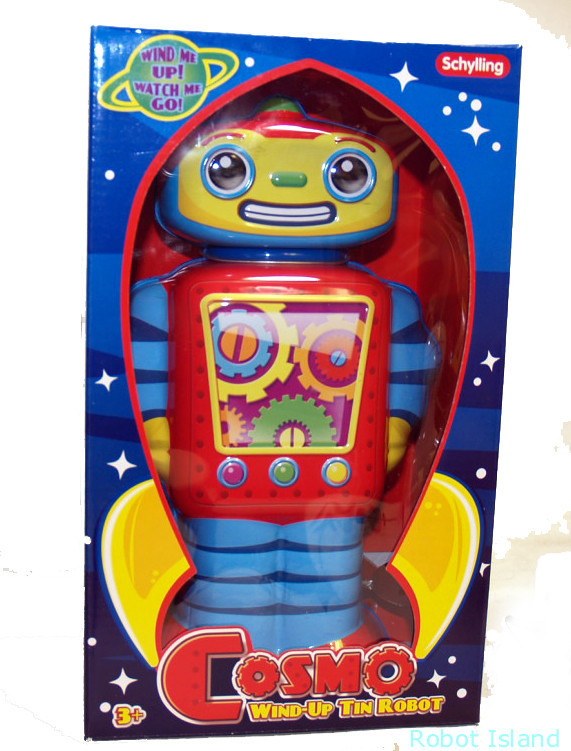 1Cosmo Robot Windup Tin Toy Schylling – Knox and Floyd Imports