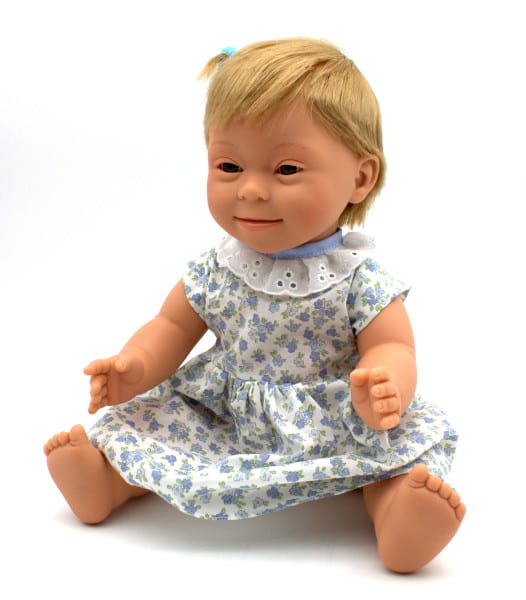 down syndrome baby girl doll