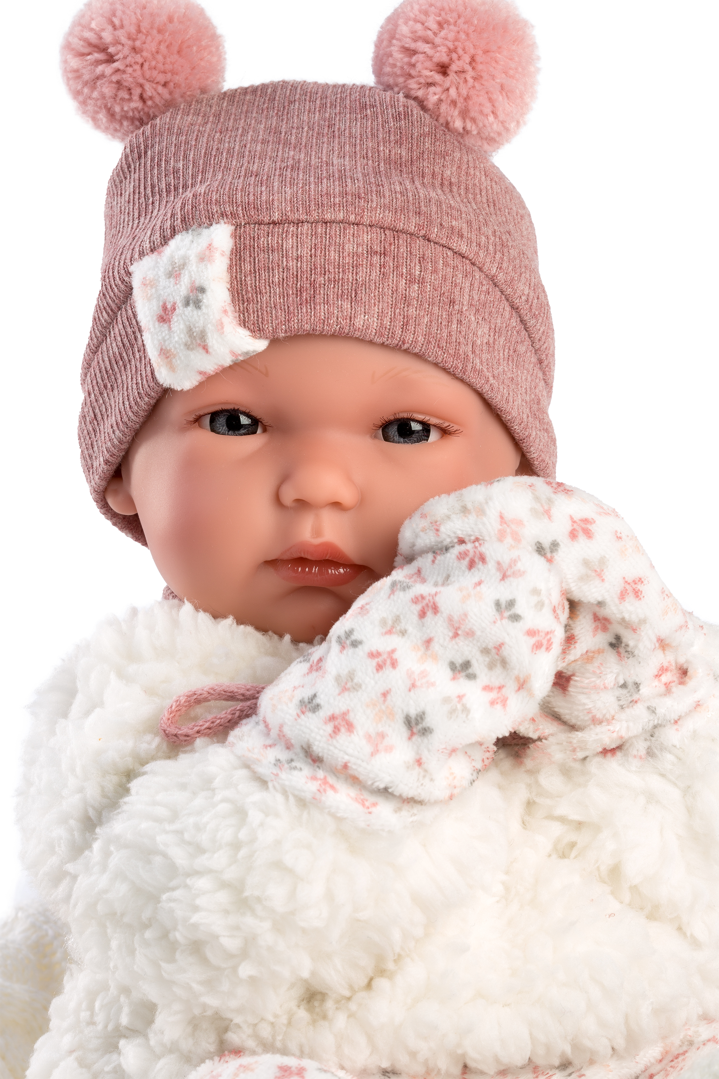 Boneca Bebê Reborn Silicone Alice 40 cm - Store Doll